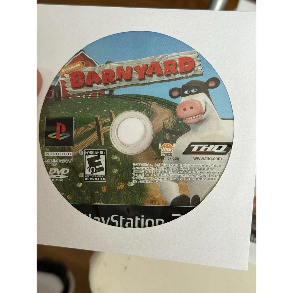 PS3 Games Disc Only Lot Of 5, Monster House , Barnyard, Avatar The Last Airbende